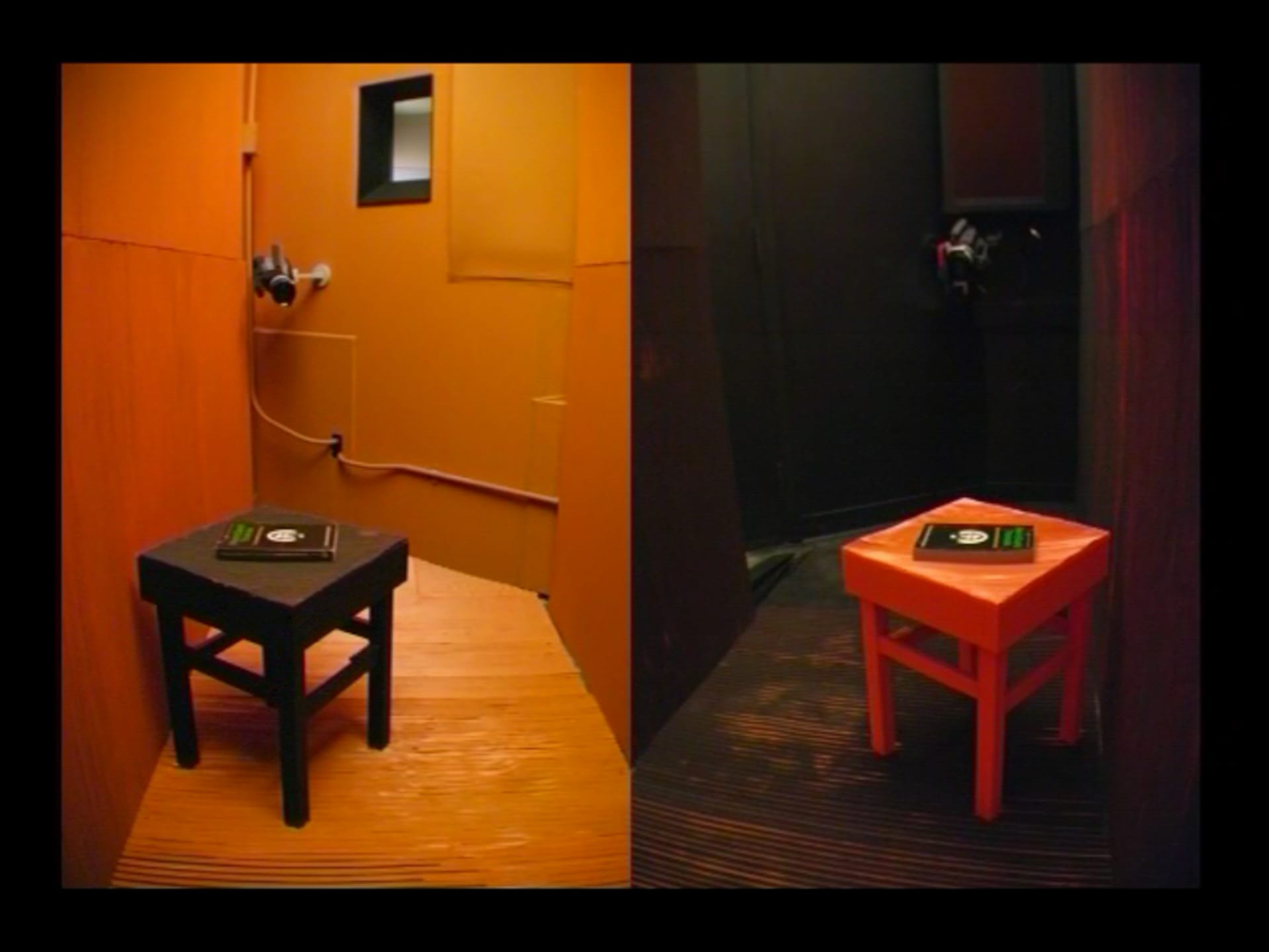 Yellow Chair Black