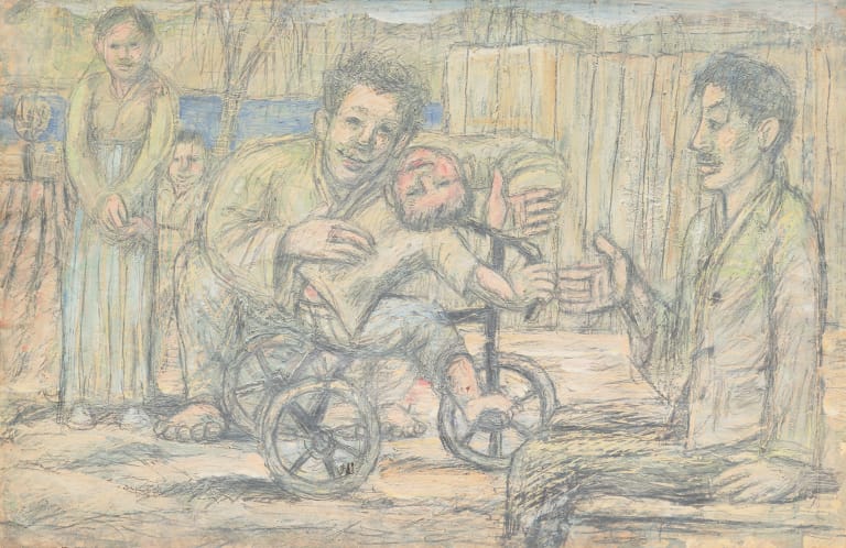 시인 구상의 가족