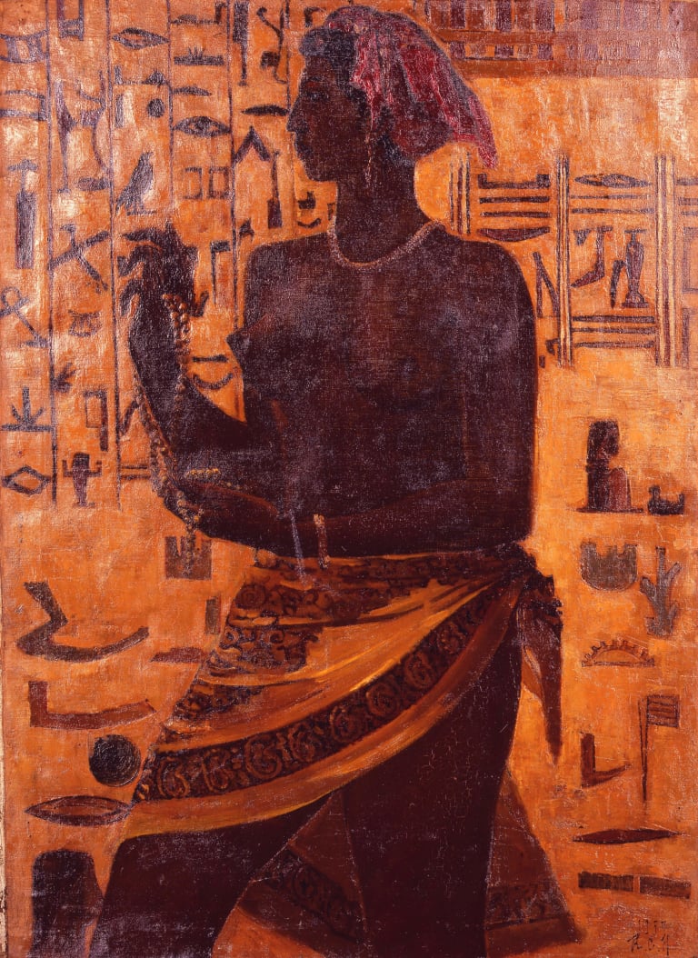 진주를 든 인도여인