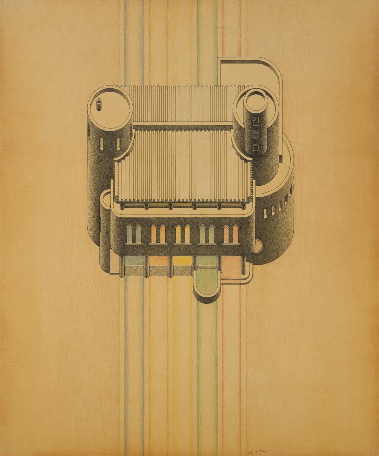 원불교 경주교당 드로잉 2