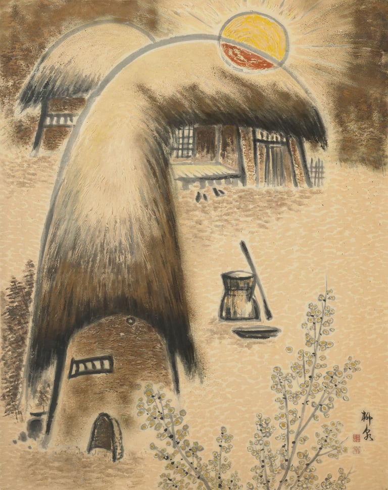 햇빛이 비치는 마을