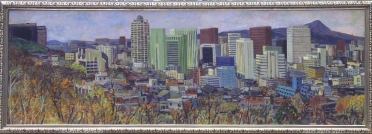 도큐호텔을 중심으로 본 서울