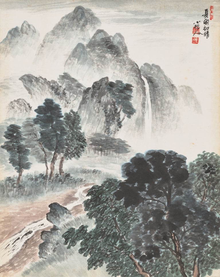 하우초청(夏雨初晴)