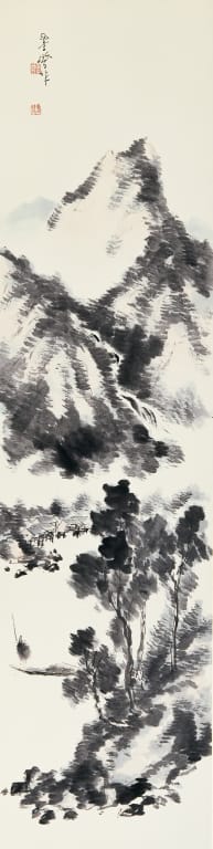 하경산수