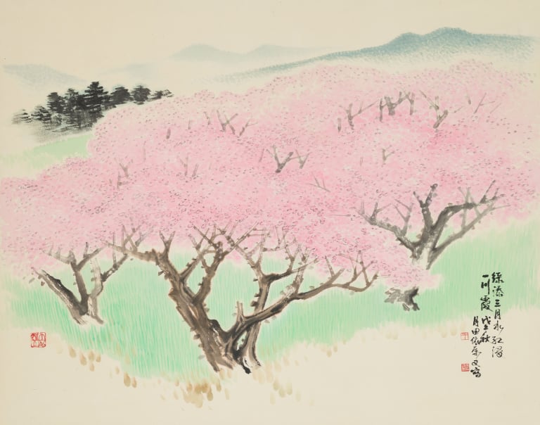 봄날의 산책, 꽃이 피는 길