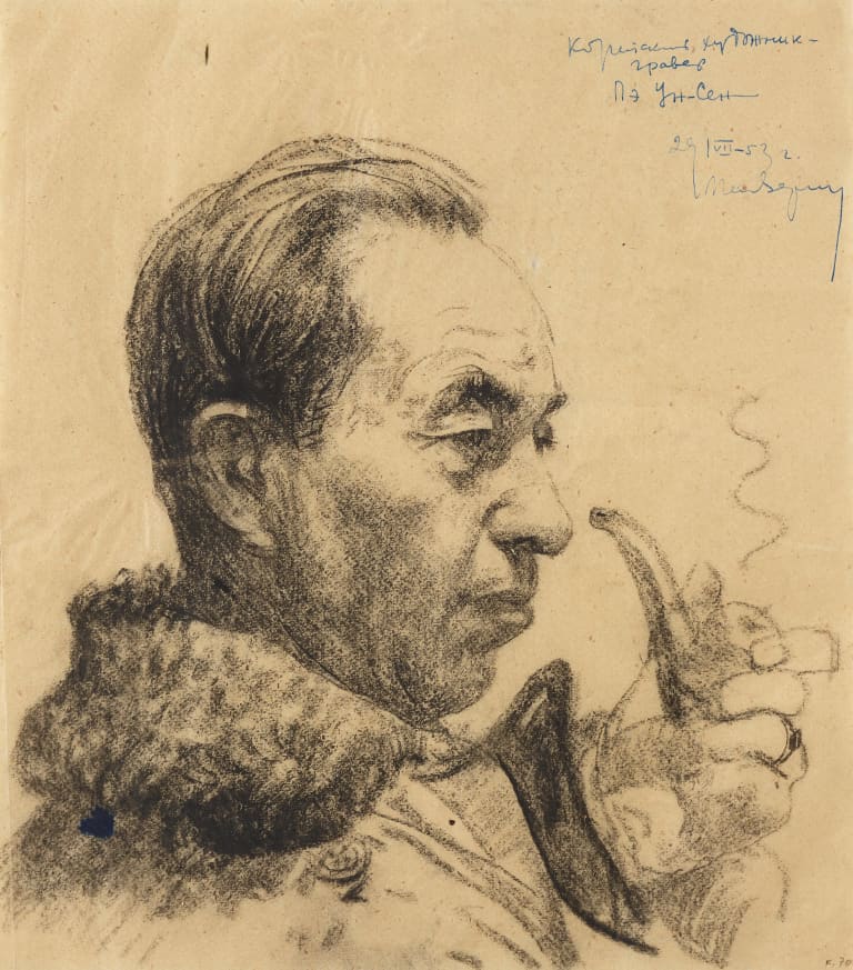 화가 배운성(데생)