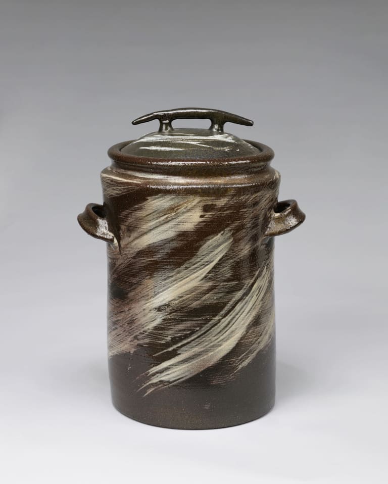 푸레 귀얄 분장 통병 단지