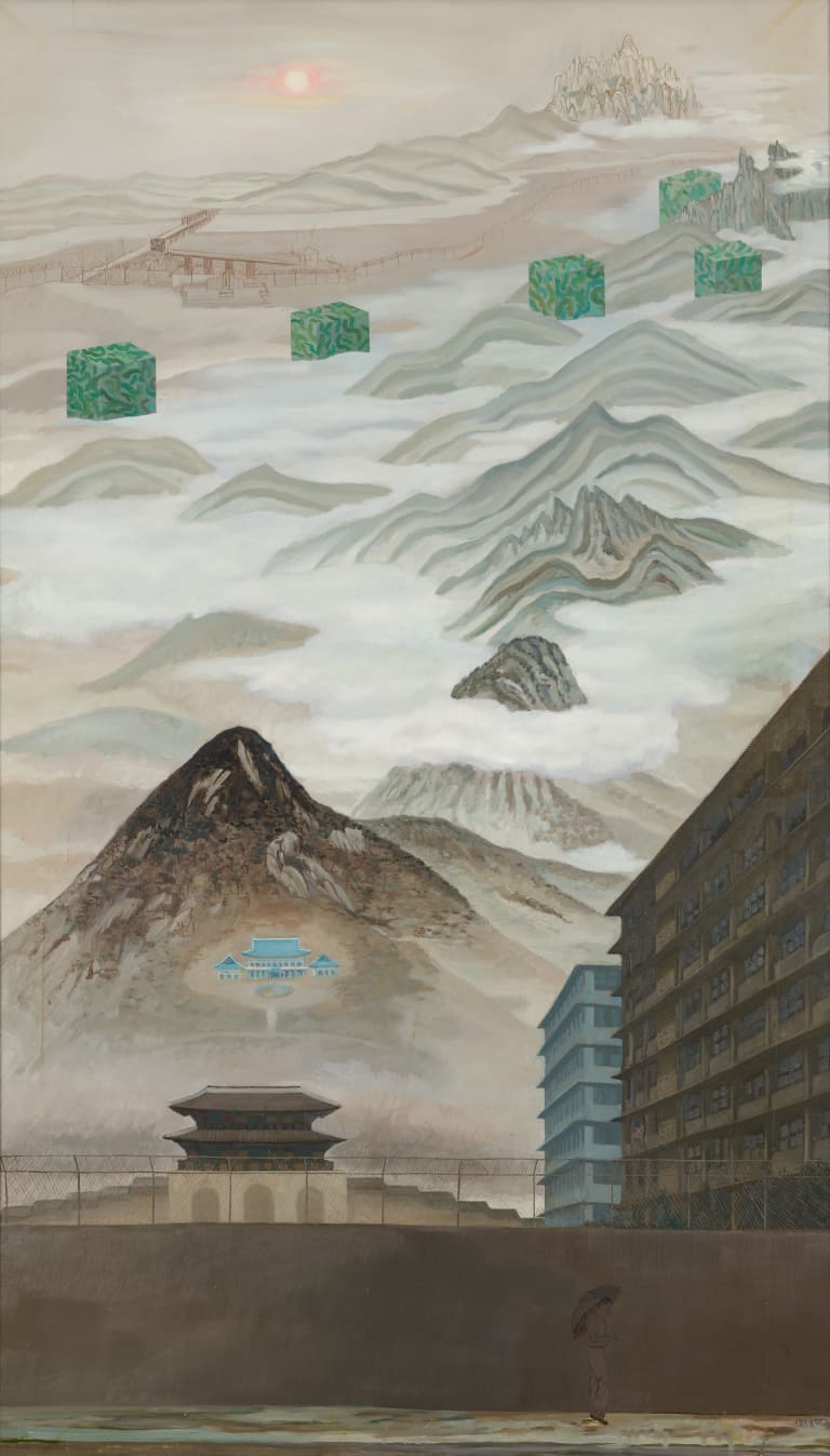 광화문 연작-총독부가 헐리고