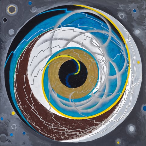 은하계에 나타난 눈동자