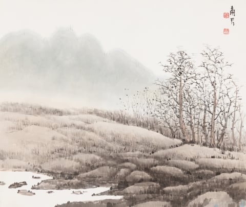 춘경산수