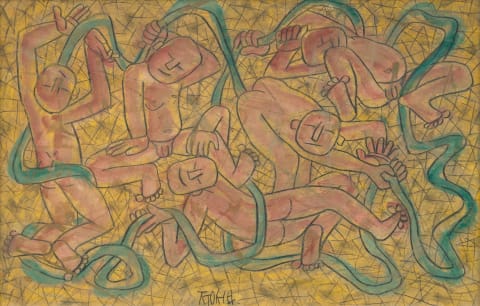 다섯 아이와 끈