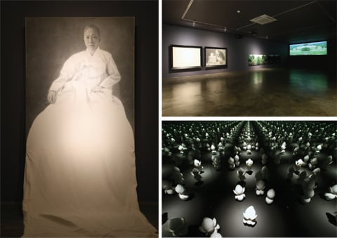 레이디 로더미어 컬렉션 프로젝트-로더미어의 초상, 풍경 풍경-1, 2, 3, 연꽃 연꽃