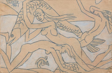 물고기와 여인들, 물고기와 여인과 아이