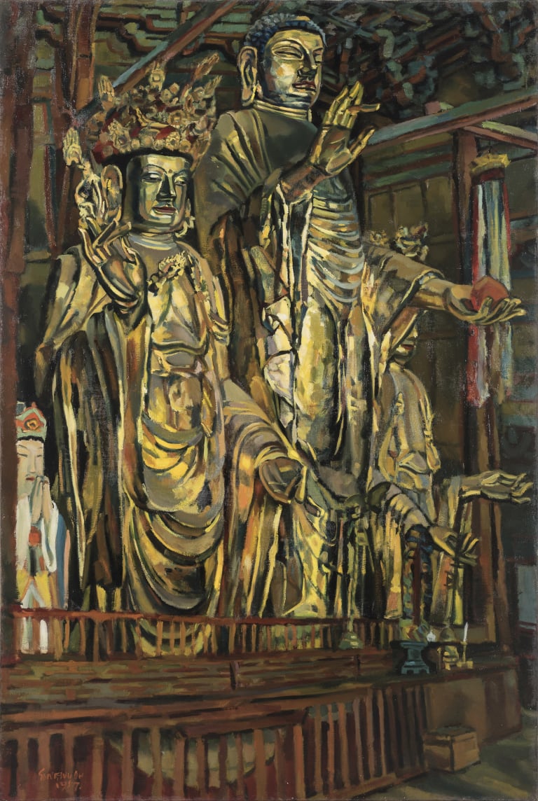 미륵불(금산사) 김제,한국