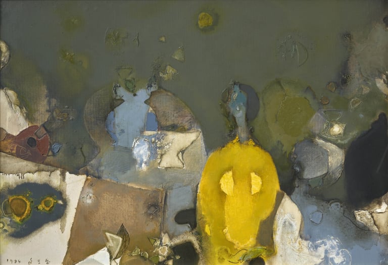 탁자옆의 여인들