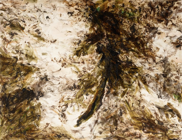 먼지 그림 (뒷산에서)