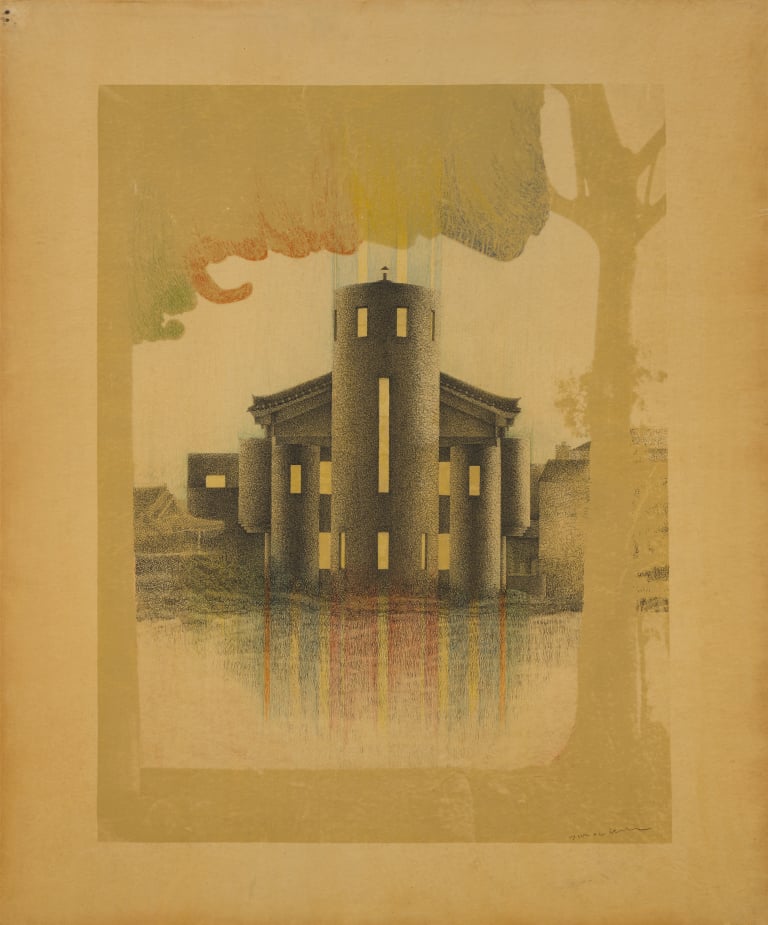 원불교 경주교당 드로잉 1