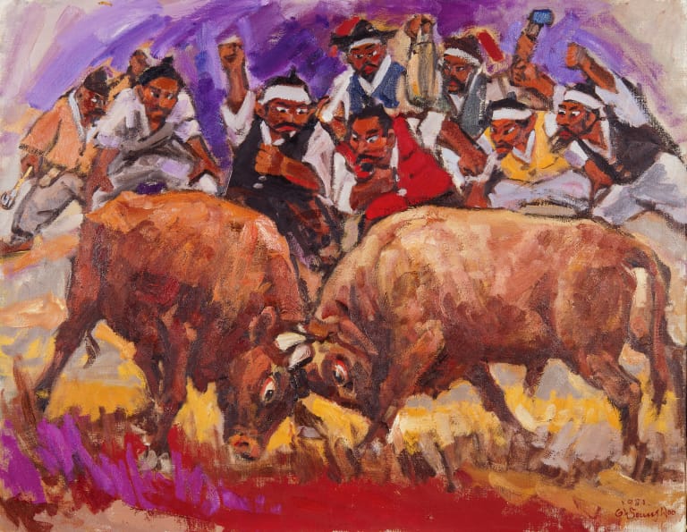 민속놀이-진주소싸움