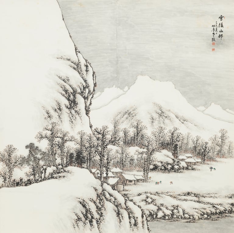 설경(雪景)
