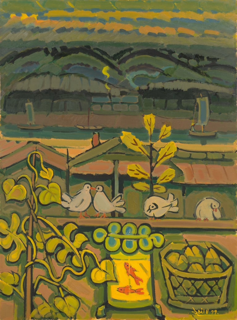 금붕어와 비둘기