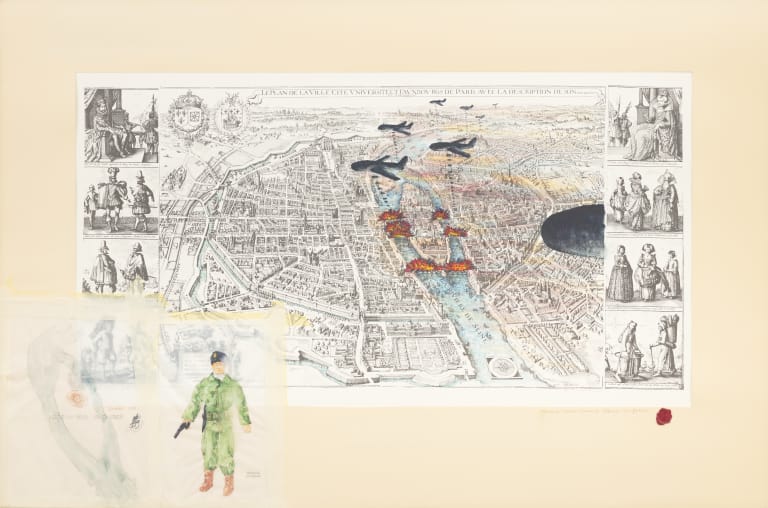 실종 프로젝트를 위한 드로잉 01-05, 증인-로버트 브뢰일, 앙드레 벨라발