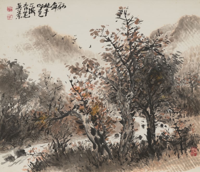 독필진경(禿筆眞景)