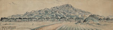 경주 남산과 월성(月城)터
