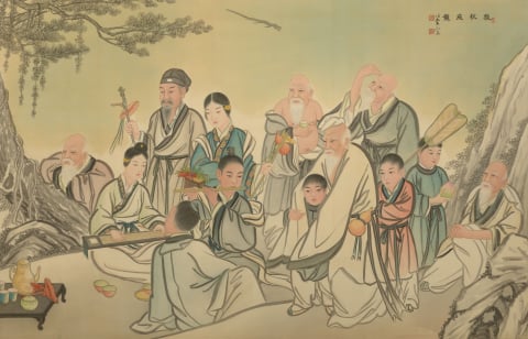 투장성룡(投杖成龍)