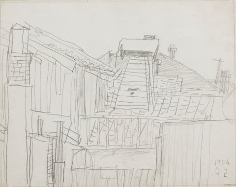 굴뚝이 있는 집